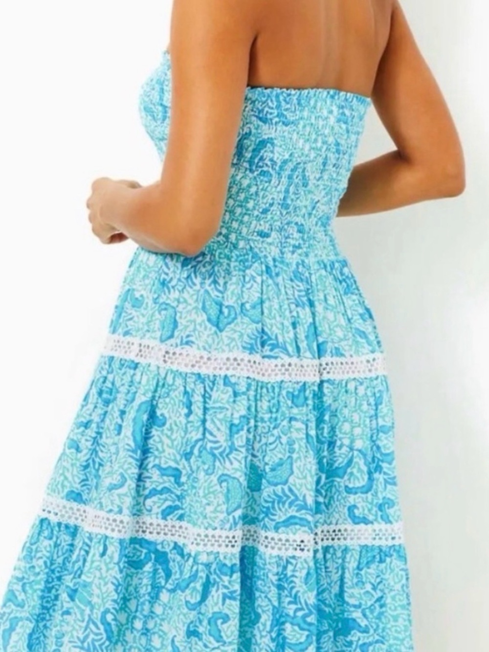Lilly Pulitzer Kelvin’s Strapless Dress - Picture 2 of 4